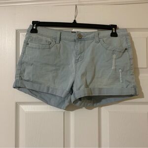 Hot‎ Kiss Light Wash Denim Jean Shorts Size 13 Y2K Casual